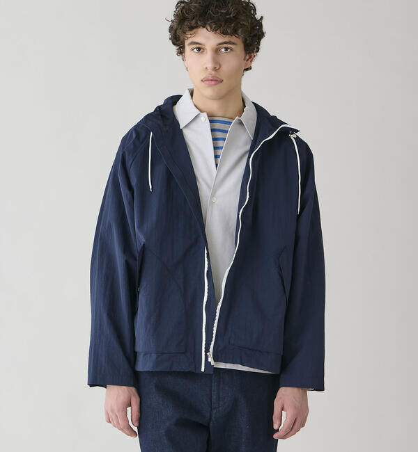 ORCIVAL「ORCIVAL | ナイロンタフタ ジップアップマウンテンジャケット MEN」|テーラードジャケット|NAVY