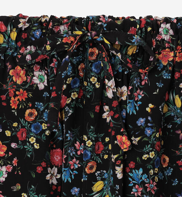  「MEYAME | フラワープリント イージーパンツ WOMEN」|その他|