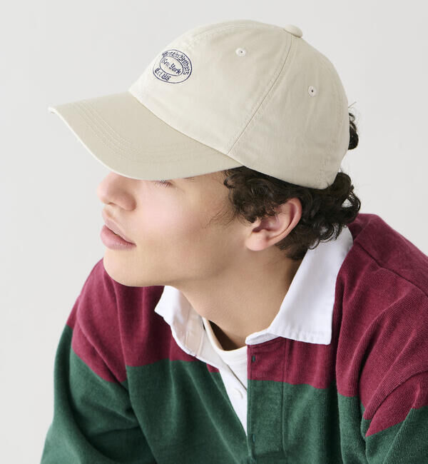  「Brooks Brothers |〈別注〉コットンツイル ベースボールキャップ BEIGE UNISEX」|キャップ・キャスケット|