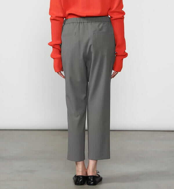  「MORRIS & SONS | ポリエステルツイルストレッチ イージーパンツ WOMEN」|チノ|