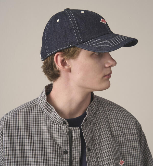 DANTON「DANTON | デニム 6Pキャップ UNISEX」|キャップ・キャスケット|INDIGO