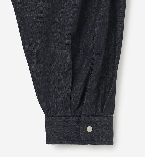 DANTON「DANTON | デニムダンガリー ボタンダウン長袖シャツ MEN」|シャツ・ブラウス|