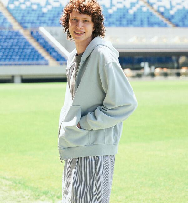 GYMPHLEX「Gymphlex | フレンチテリー ジップパーカー MEN」|スウェット・ジャージ|