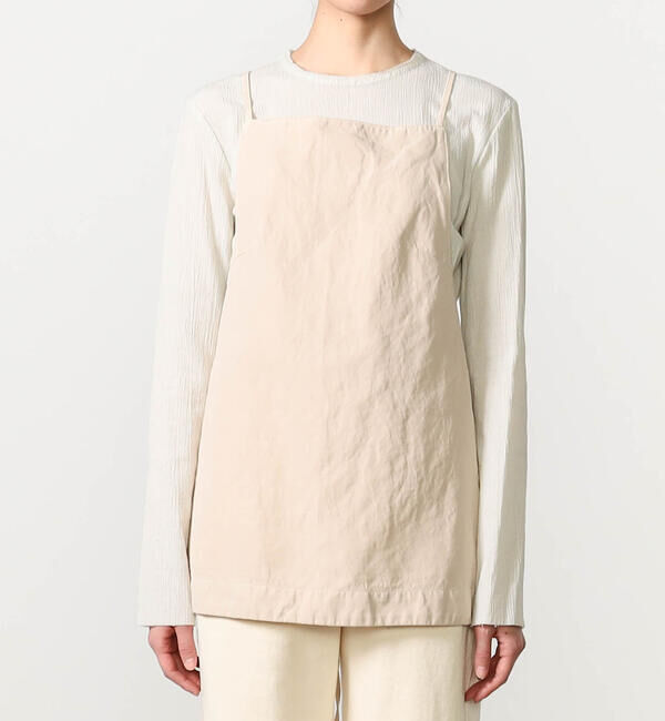 UNFIL「UNFIL | コットンリネン キャミソール WOMEN」|シャツ・ブラウス|