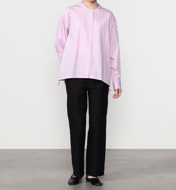  「nicholson & nicholson | 〈別注〉ドローストリングブラウス WOMEN」|シャツ・ブラウス|