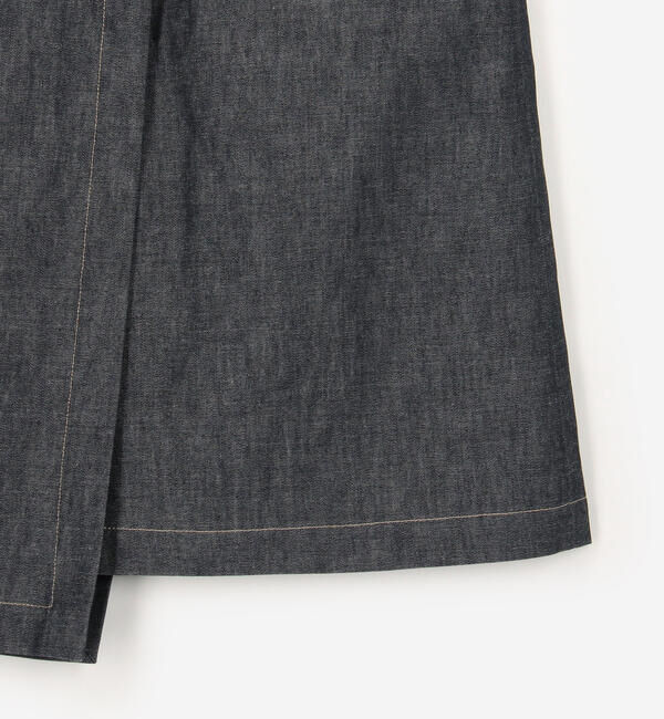  「nicholson & nicholson | デニム ラップスカート WOMEN」|スカート|