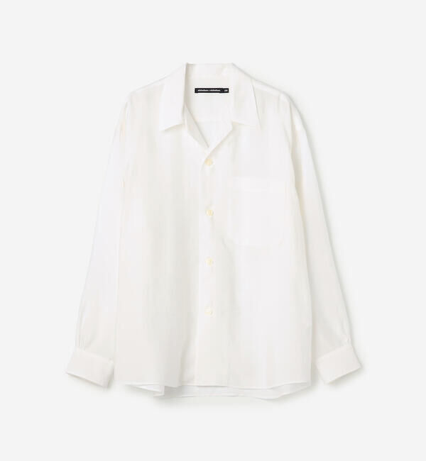  「nicholson & nicholson | シアー ロングスリーブシャツ WOMEN」|シャツ・ブラウス|