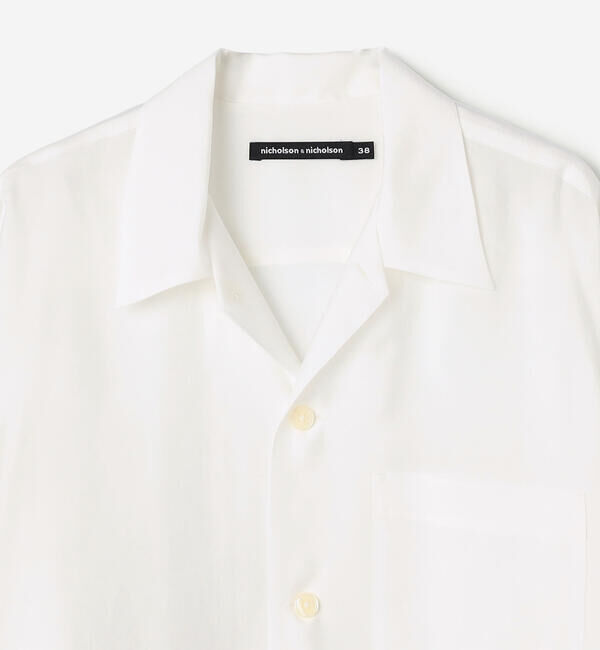  「nicholson & nicholson | シアー ロングスリーブシャツ WOMEN」|シャツ・ブラウス|