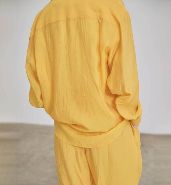  「nicholson & nicholson | シアー ロングスリーブシャツ WOMEN」|シャツ・ブラウス|