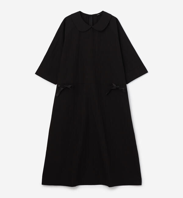  「eunoia | ラウンドカラー ロングワンピース WOMEN」|ワンピース|