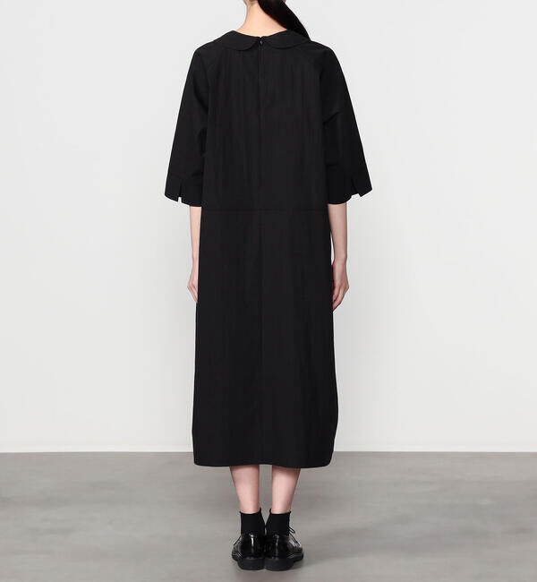  「eunoia | ラウンドカラー ロングワンピース WOMEN」|ワンピース|