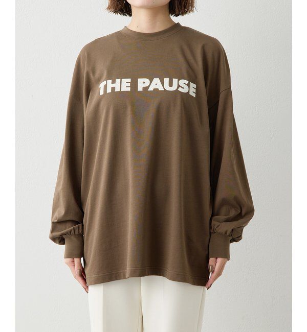 THE PAUSE「【THE PAUSE】THE PAUSEロングスリーブTシャツ」|Tシャツ・カットソー|