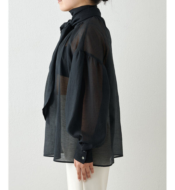  「オーガンザボウブラウス」|シャツ・ブラウス|