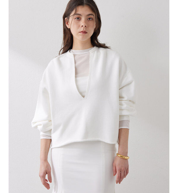  「スウェットVネックプルオーバー２」|Tシャツ・カットソー|