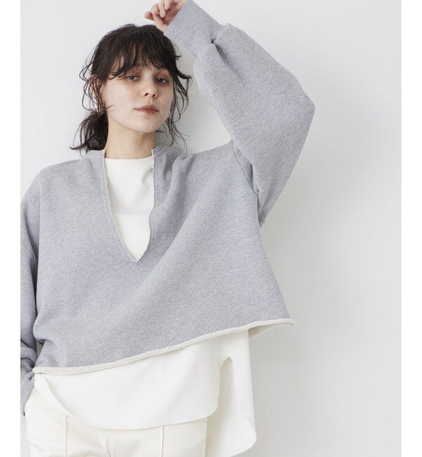  「スウェットVネックプルオーバー２」|Tシャツ・カットソー|