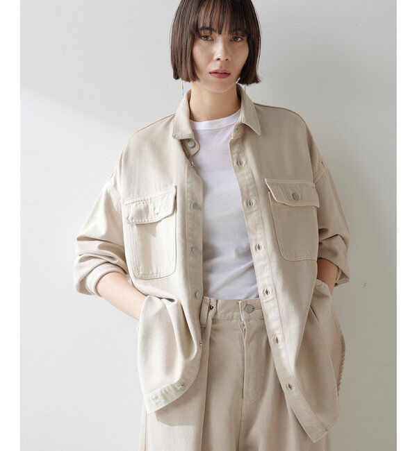  「ドロップデニムシャツ」|シャツ・ブラウス|