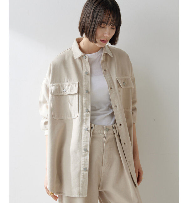  「ドロップデニムシャツ」|シャツ・ブラウス|