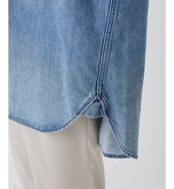  「ドロップデニムシャツ」|シャツ・ブラウス|