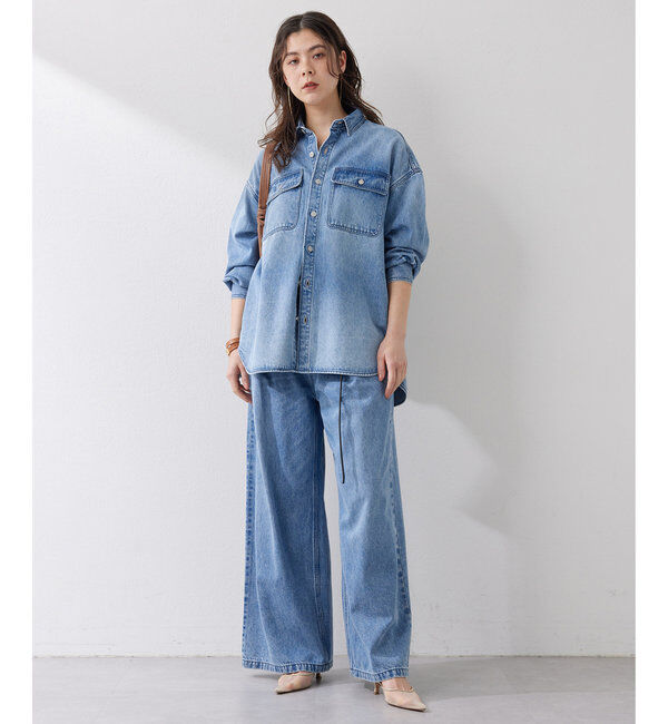  「ドロップデニムシャツ」|シャツ・ブラウス|