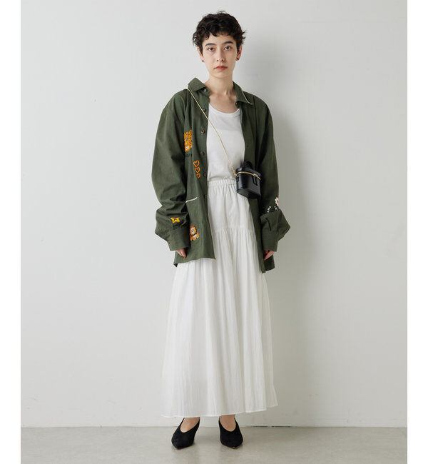  「ヴィンテージタフタスカート」|スカート|