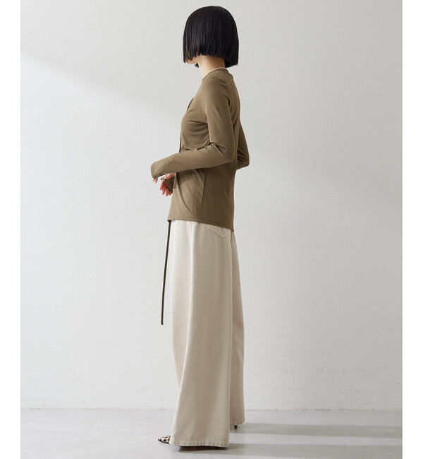  「デニムタックパンツ」|デニム|