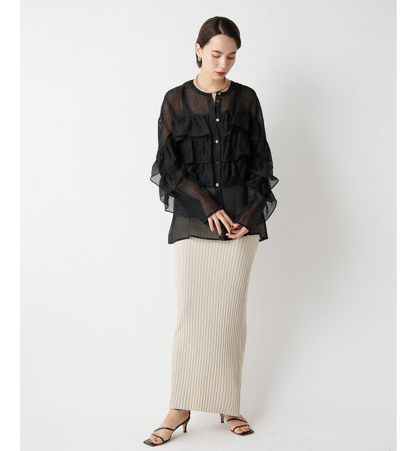  「ニットフィットスカート」|スカート|