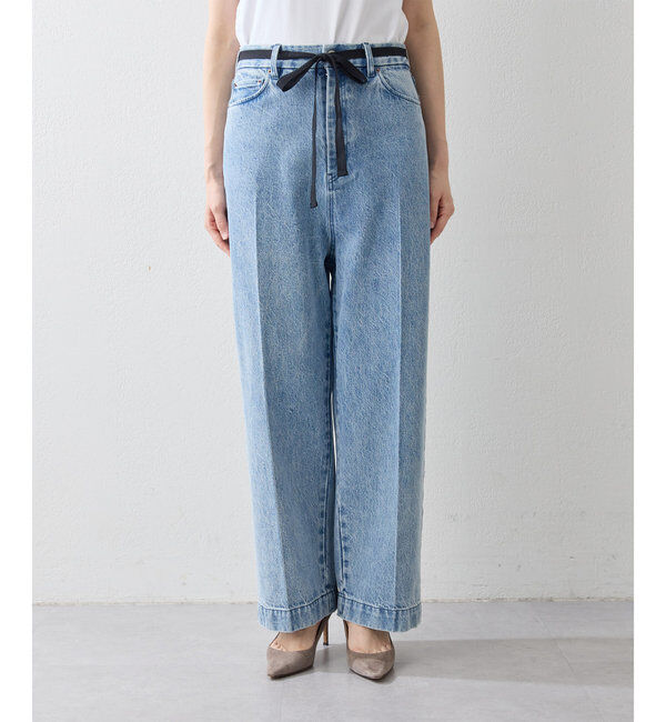  「センタープレスデニムパンツ」|デニム|