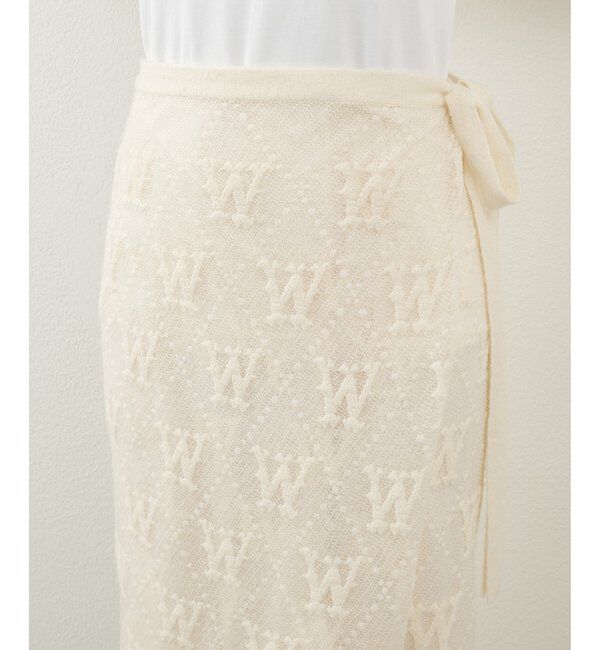  「ジャガードラップスカート」|スカート|
