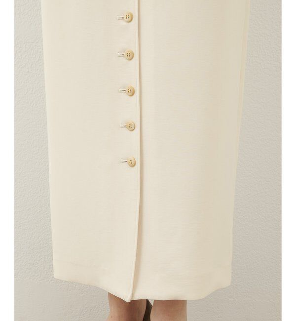  「Wクロスボタンスカート」|スカート|