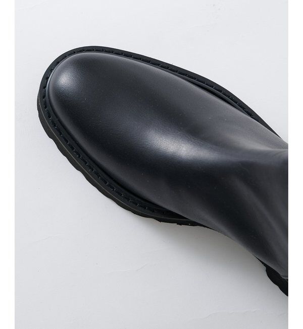 Hoaw.「【Hoaw.】バックZIPショートブーツ」|ショートブーツ|