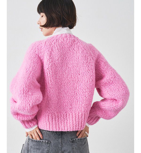  「ハンドニットカーディガン」|ニット・セーター|