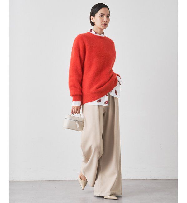  「ファークルーネックプルオーバー」|ニット・セーター|