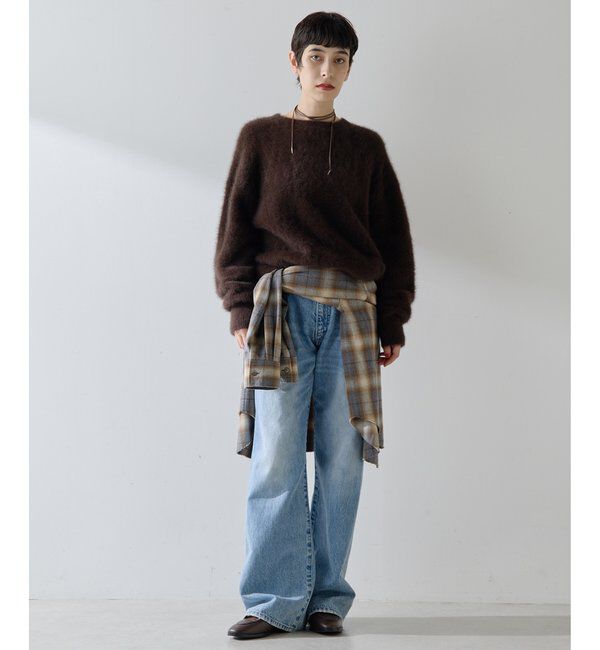  「ファークルーネックプルオーバー」|ニット・セーター|