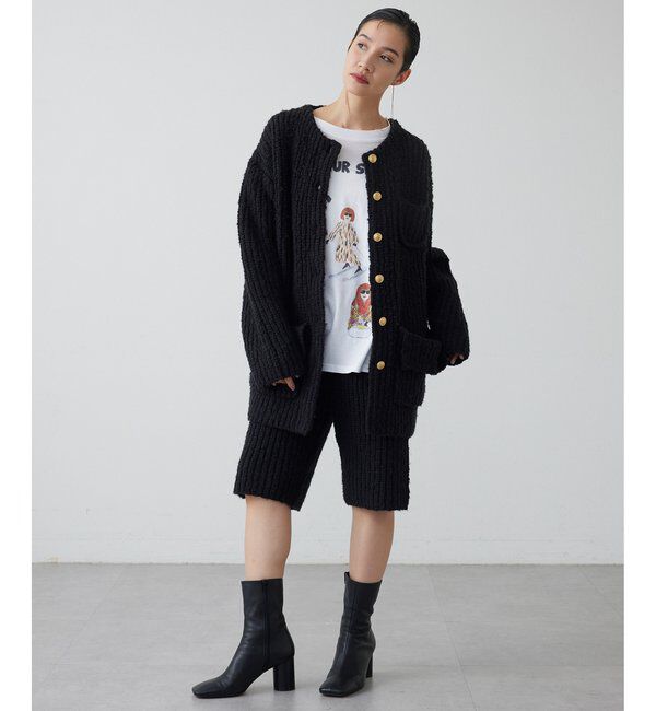 THE PAUSE「【THE PAUSE】ニットハーフパンツ」|チノ|