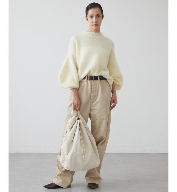 THE PAUSE「【THE PAUSE】バレルスリーブニット」|ニット・セーター|