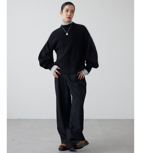 THE PAUSE「【THE PAUSE】バレルスリーブニット」|ニット・セーター|