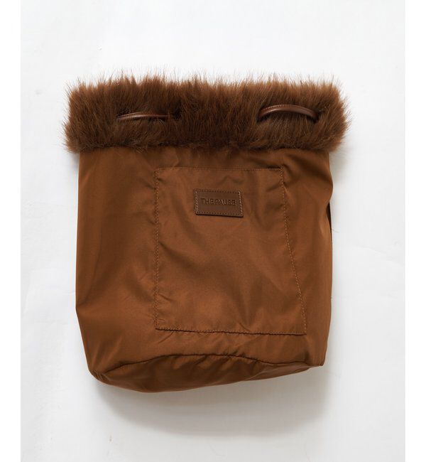 THE PAUSE「【THE PAUSE】フェイクファードロストバッグ」|トートバッグ|