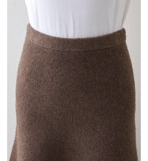  「ニットフレアスカート」|スカート|