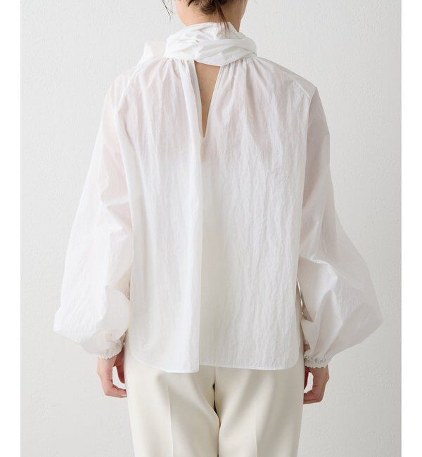 「ギャザーボウタイブラウス」|シャツ・ブラウス|