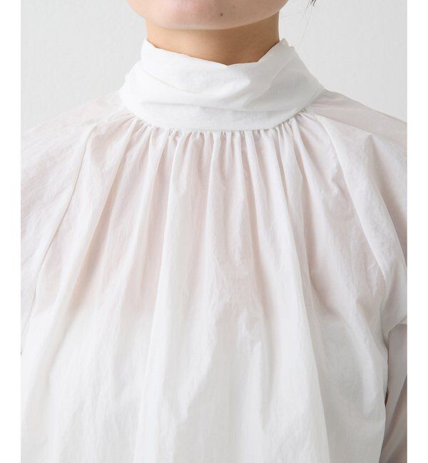  「ギャザーボウタイブラウス」|シャツ・ブラウス|