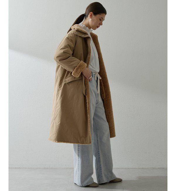  「リバーシブルボアコート」|その他|
