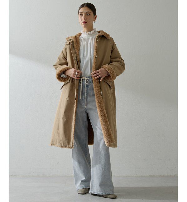  「リバーシブルボアコート」|その他|