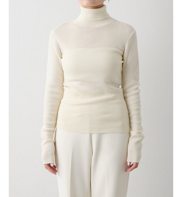  「ソフトRIBタートル」|ニット・セーター|