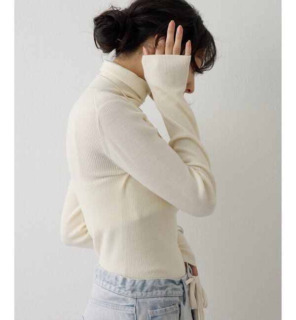  「ソフトRIBタートル」|ニット・セーター|