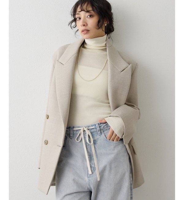  「ソフトRIBタートル」|ニット・セーター|