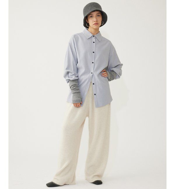 THE PAUSE「【THE PAUSE】ファーニットドロストパンツ」|チノ|