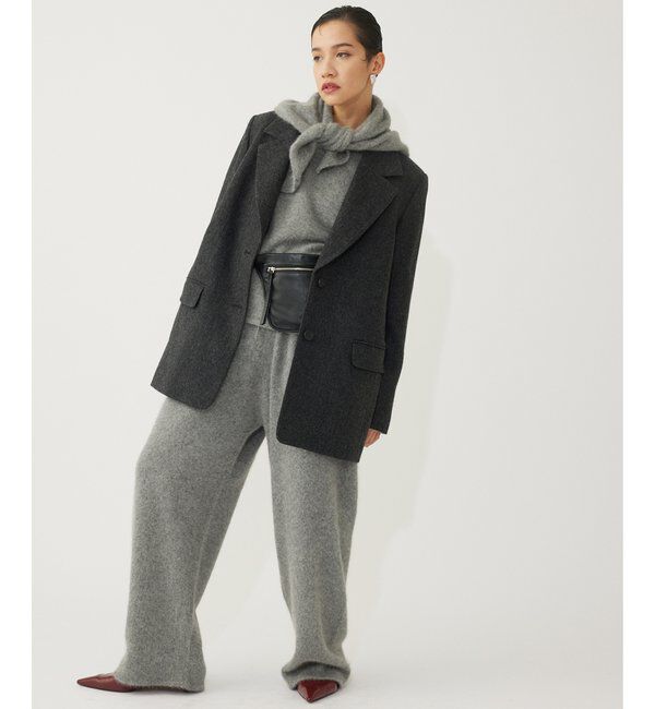 THE PAUSE「【THE PAUSE】ファーニットドロストパンツ」|チノ|