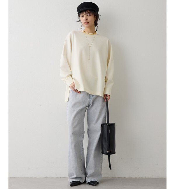  「圧縮スムースワイドプルオーバー」|Tシャツ・カットソー|