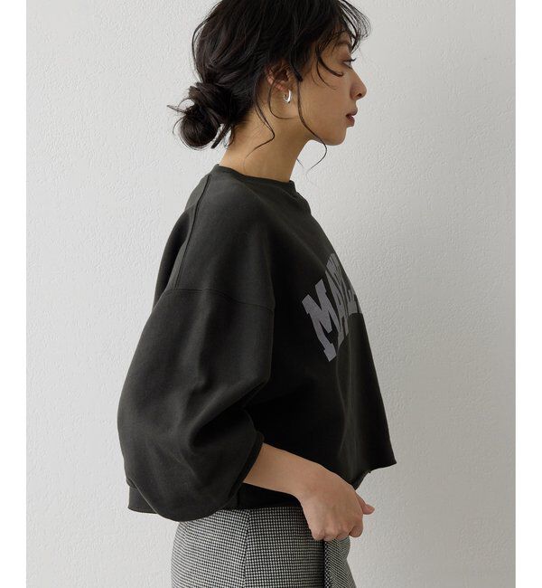  「裏毛ロゴプルオーバー」|Tシャツ・カットソー|