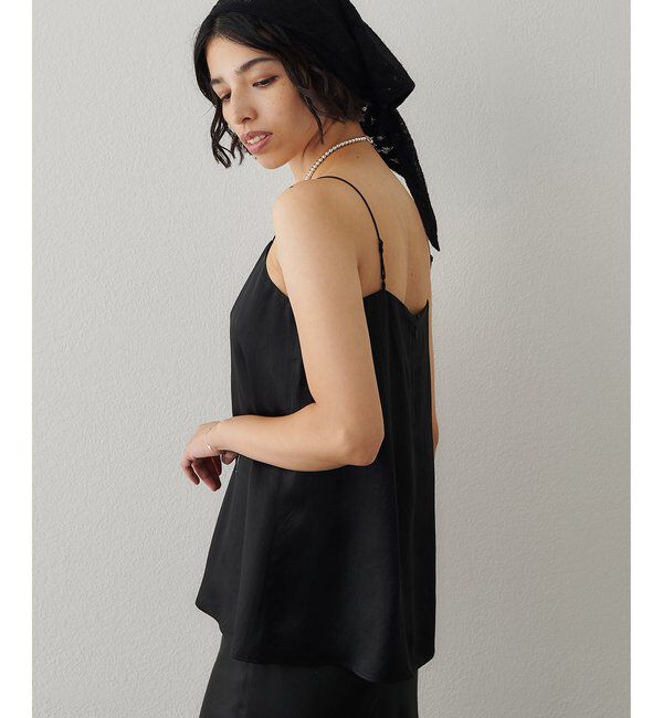  「サテンキャミソール」|シャツ・ブラウス|